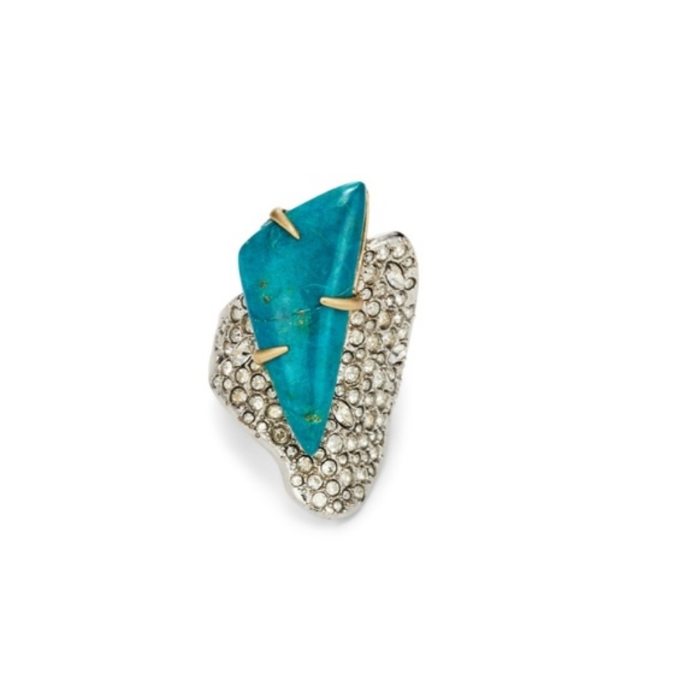 🔮Alexis Bittar Roxbury Crystal Ring sz7 - Picture 2 of 11